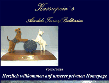 Tablet Screenshot of kassiopeia-airedale-terrier.de